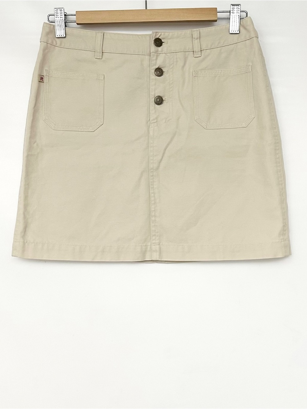 VTG RL Mini Skirt - cream